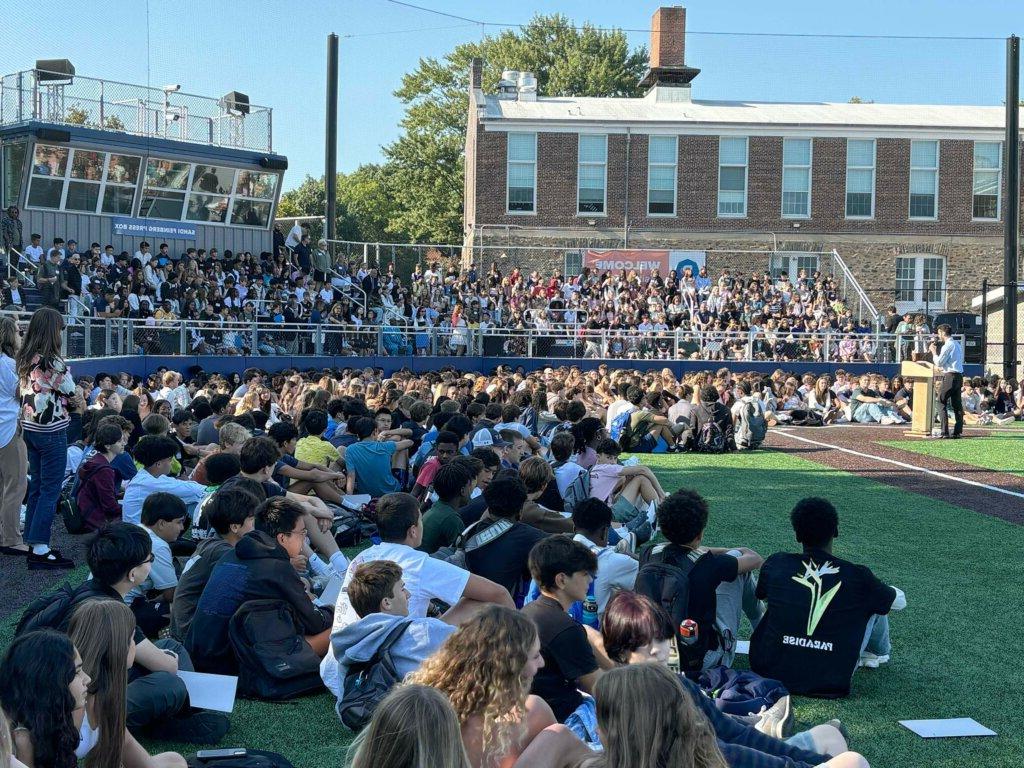 MS and US students welcomed back on the baseball field